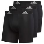 adidas Men’s Microfiber Boxer Brief, Performance Boxer Briefs (3 Pack)