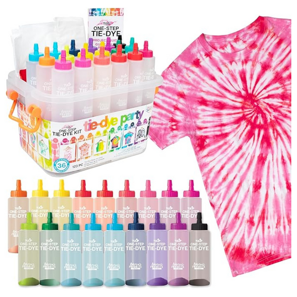 Tulip One-Step Tie-Dye Party 18 Pre-Filled Bottles