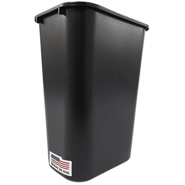 Rubbermaid 41QT Stackable Plastic Wastebasket Trash Can