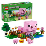 LEGO Minecraft The Baby Pig House Toy Figures And Playset