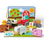 Melissa & Doug Blockables Farm Play Set (56 Pieces)