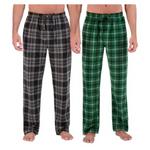 2-Pack Hanes Men's Cozy Microfleece Pajama Sleep Pants