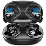 Bluetooth 5.4 50H Stereo Deep Bass Over Ear Buds W/ Earhooks