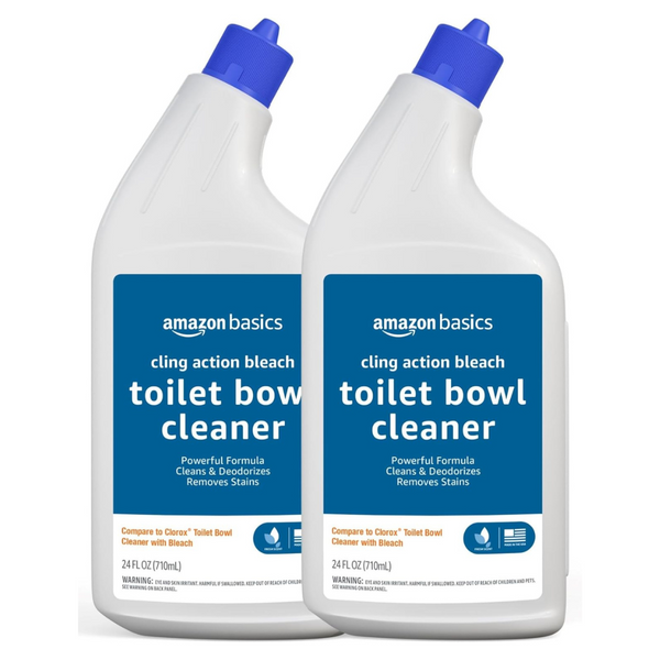 2-Pack Amazon Basics Toilet Bowl Cleaner (24-Oz)