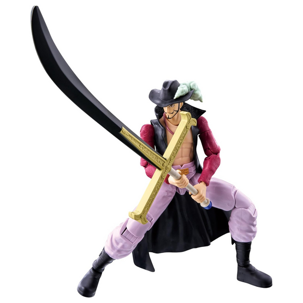 Anime Heroes One Piece Dracule Mihawk Action Figure