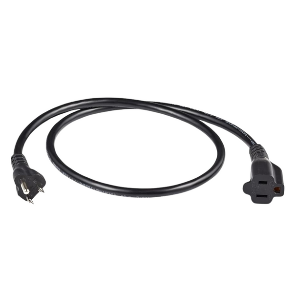 Amazon Basics 13A/125V 16AWG 3-Ft Extension Cord