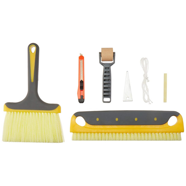 Amazon Basics Wallpaper Kit With Soft Grip Brushes