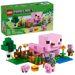 LEGO Minecraft The Baby Pig House Toy Figures And Playset