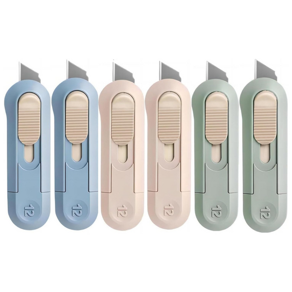 6-Pack Portable Box Cutter