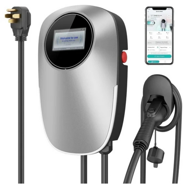 48 Amp Level 2 EV Charger With NEMA 14-50 Plug