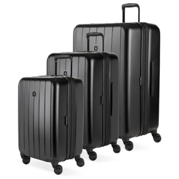 3-Piece SwissGear Wanderlust Pro Expandable Spinner Luggage