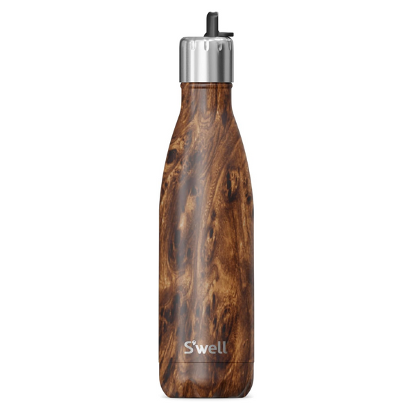 17-Oz S'well Stainless Steel Insulated Water Bottle W/ Flip Straw Cap