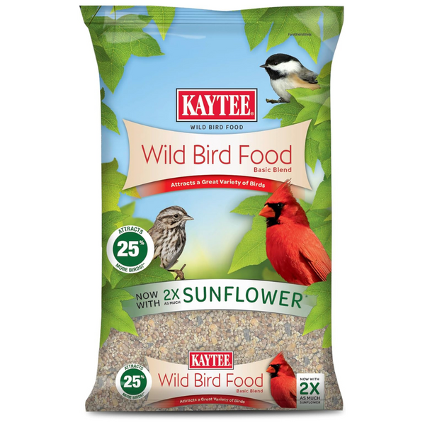 Kaytee Wild Bird Food Basic Seed Blend, 5 lb