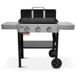 Weber 3-Burner 28 Liquid Propane Flat Top Outdoor Gas Griddle