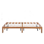 Spoflyinn Classic Solid Wood Platform Bed Frame (King)