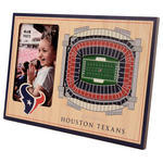 YouTheFan NFL Houston Texans 3D StadiumViews Picture Frame