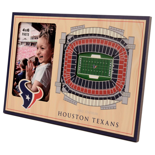 YouTheFan NFL Houston Texans 3D StadiumViews Picture Frame