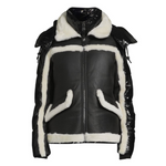 Pajar Women's 3-in-1 Shearling Mixed Media Puffer Jacket