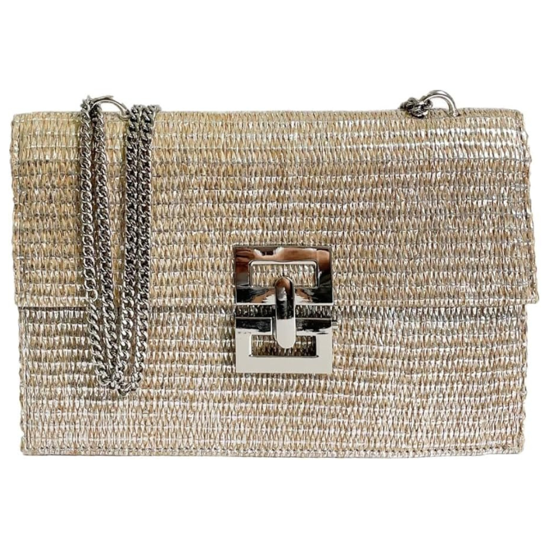 Boho Shoulder Crossbody Woven Beach Bag