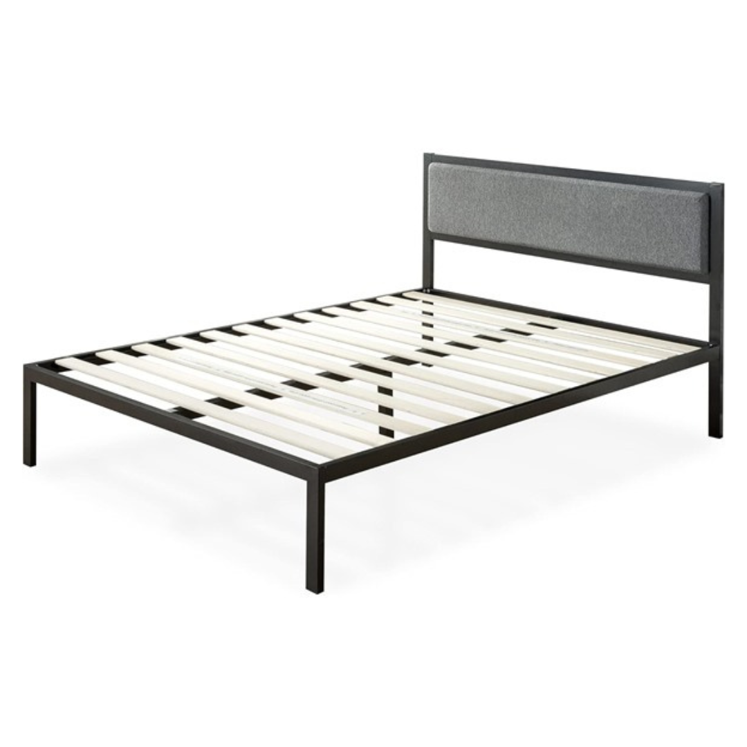 Zinus Korey 14" Steel Platform Bed Frame With Headboard