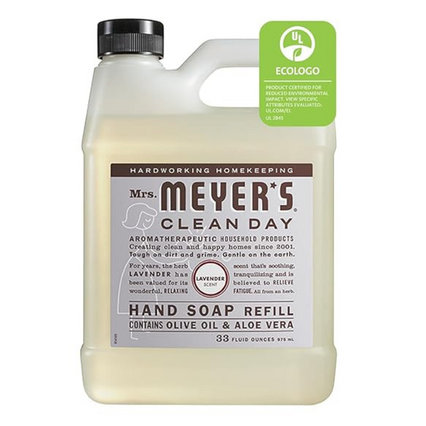 33oz. Mrs. Meyer's Clean Day Liquid Hand Soap Refill Jug (Lavender Scent)