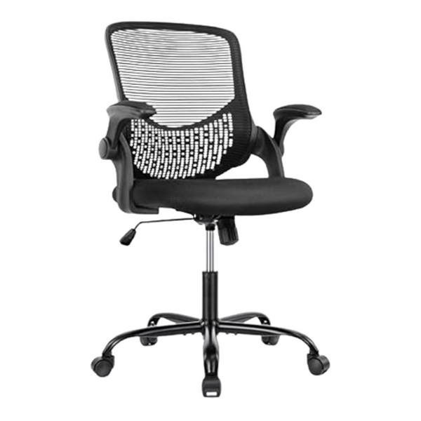 Olixis Ergonomic Home Office Chair With Flip-Up Arms