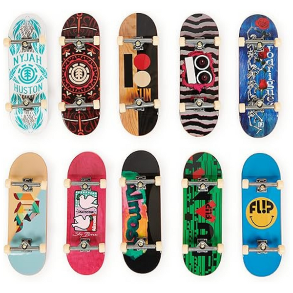 10-Pack Tech Deck DLX Pro Collectible Fingerboards
