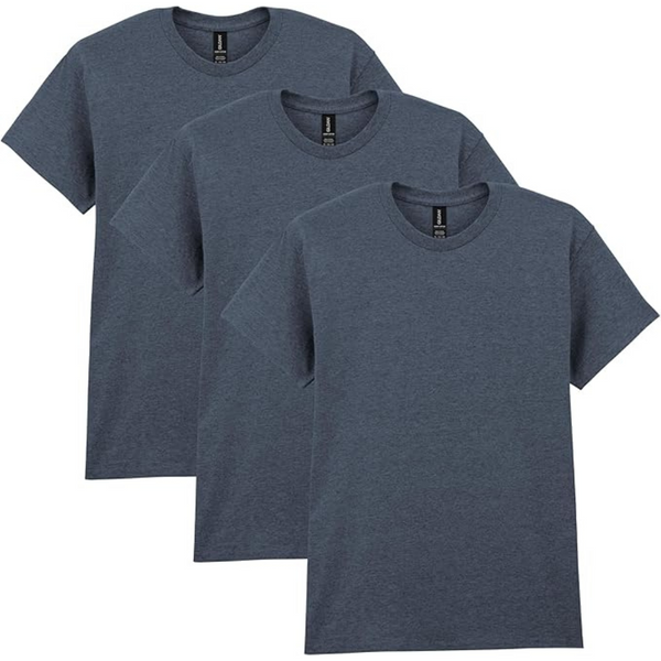 3 Pack Gildan Men's Heavy Cotton T-shirt