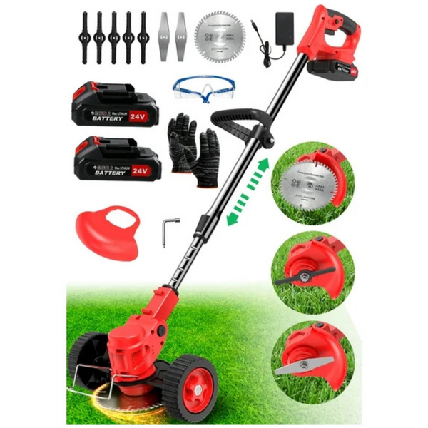 TNTants Cordless String Trimmer with 2 Batteries (2 Colors)