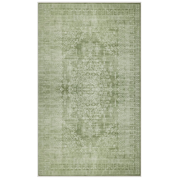 9 Foot x 12 Foot Washable Non-Slip Area Rug