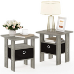 2-Set Furinno Andrey Petite Night Stands