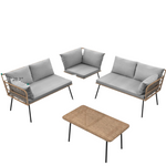 4-Piece YITAHOME 5 Seater Patio Furniture Set
