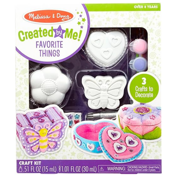 Melissa & Doug Created by Me! Favorite Things Craft Kits Set