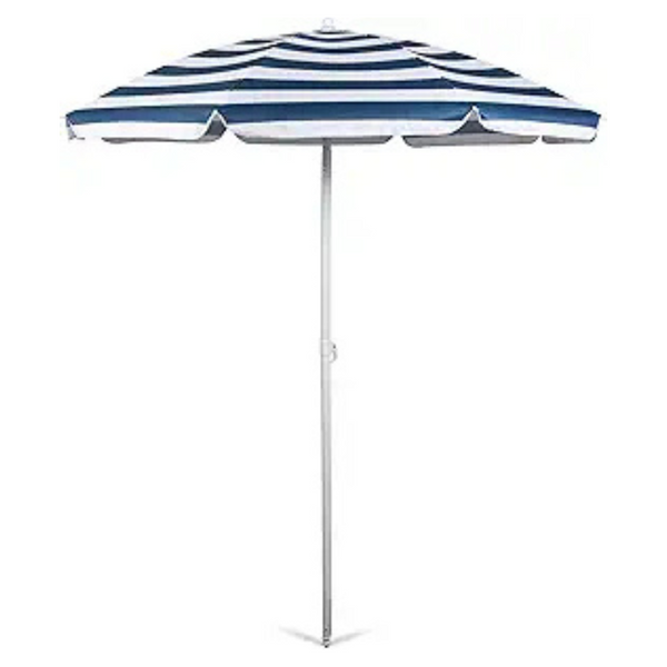 PICNIC TIME 5.5-Ft Outdoor Canopy Sunshade Beach Umbrella