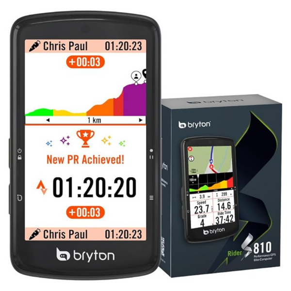 Bryton Rider S810 3.5" Color Touchscreen GPS Bike/Cycling Computer