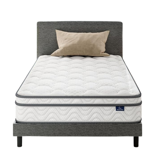 Vesgantti 10'' Twin Hybrid Mattress In A Box W/ Memory Foam
