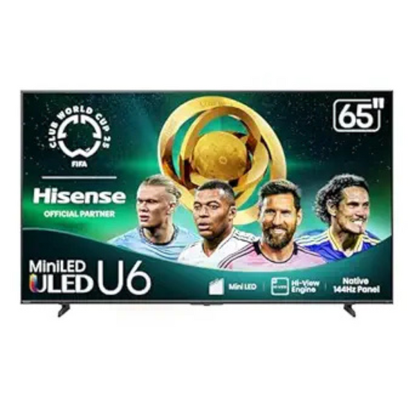 65" Hisense Class U6 Series 4K Ultra HD Smart QLED Fire TV