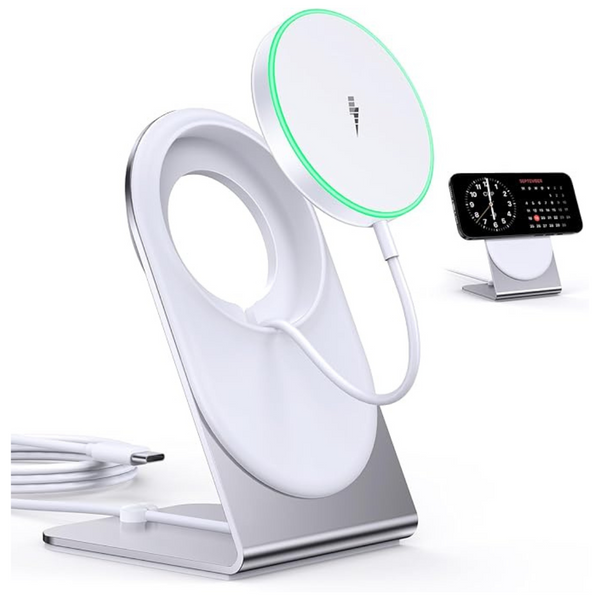 Magnetic Wireless Charger 15W Fast Mag-Safe Charger Stand