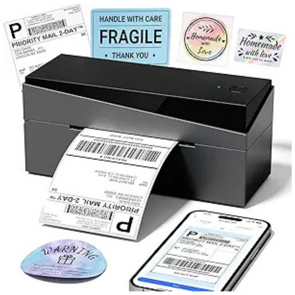 Omezizy 2498BT 4x6 Bluetooth Thermal Label Printer