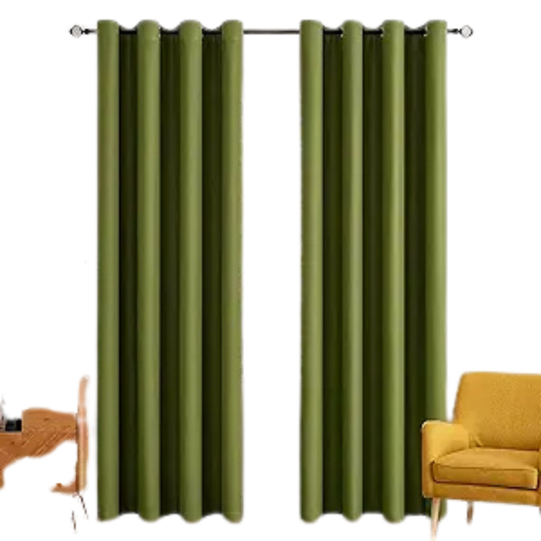2 Panels 52" x 72" Thermal Insulated Blackout Curtains