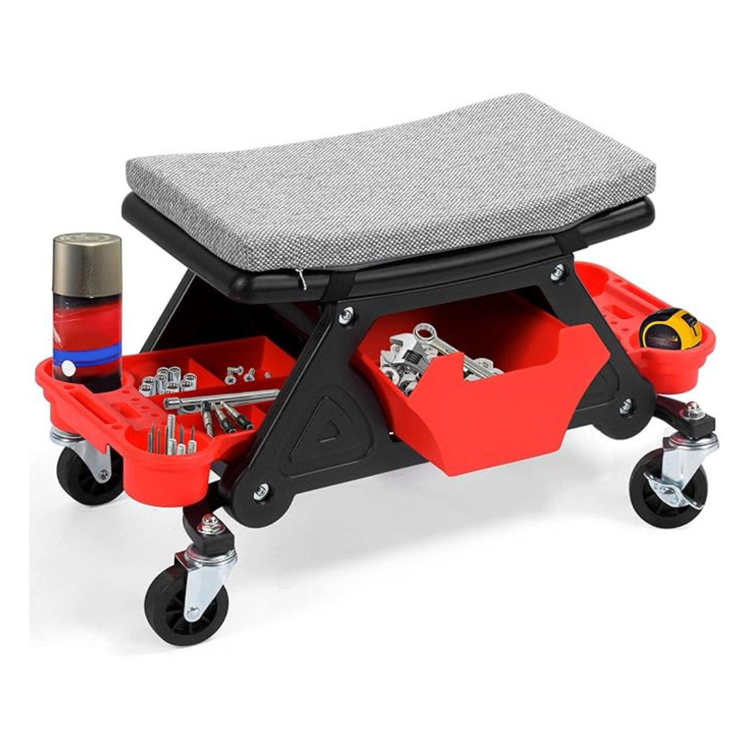 Yitahome Mechanic Stool 330 LBS With Wheels
