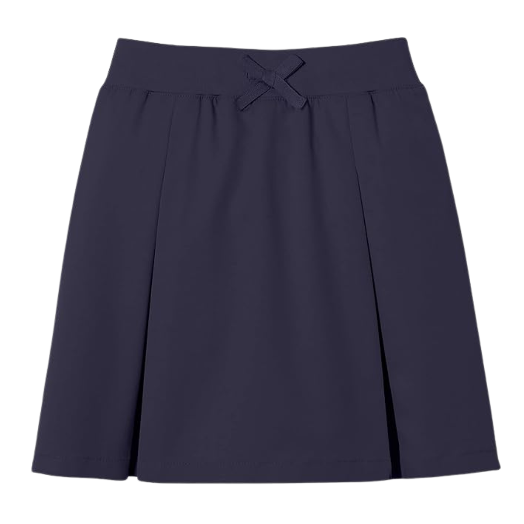 French Toast Girls’ Pull-On Kick Pleat Scooter School Uniform Skirts