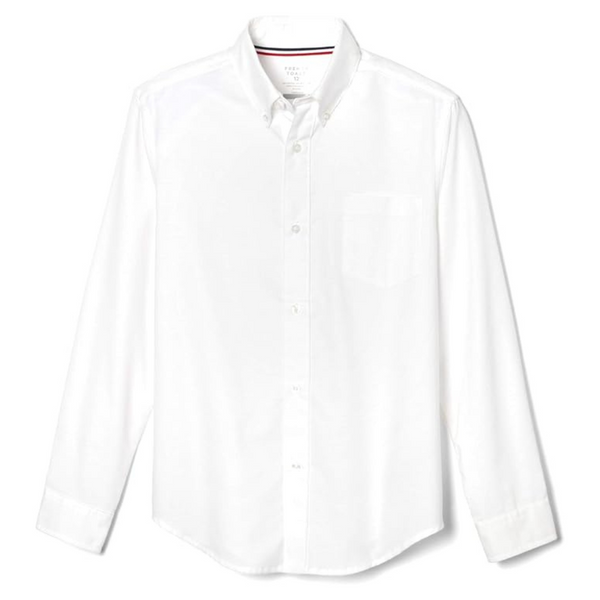 French Toast Boys’ Long Sleeve Oxford Shirt