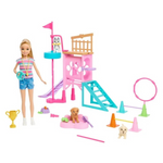 Barbie And Stacie To The Rescue Puppy Playground Playset With Doll, 3 Pet Dog Figures