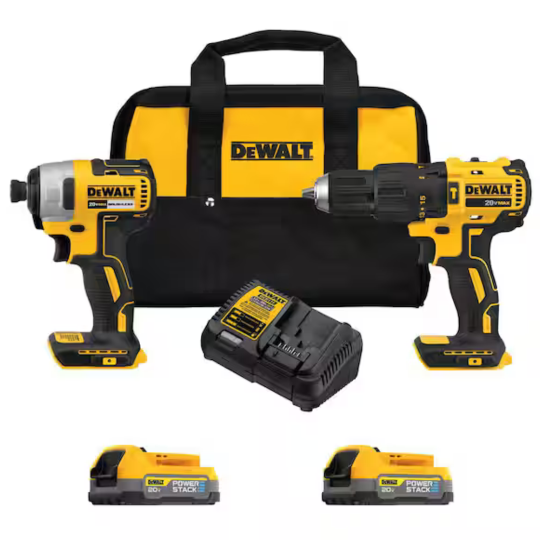 Dewalt 20V MAX Lithium-Ion Cordless 2-Tool Combo Kit