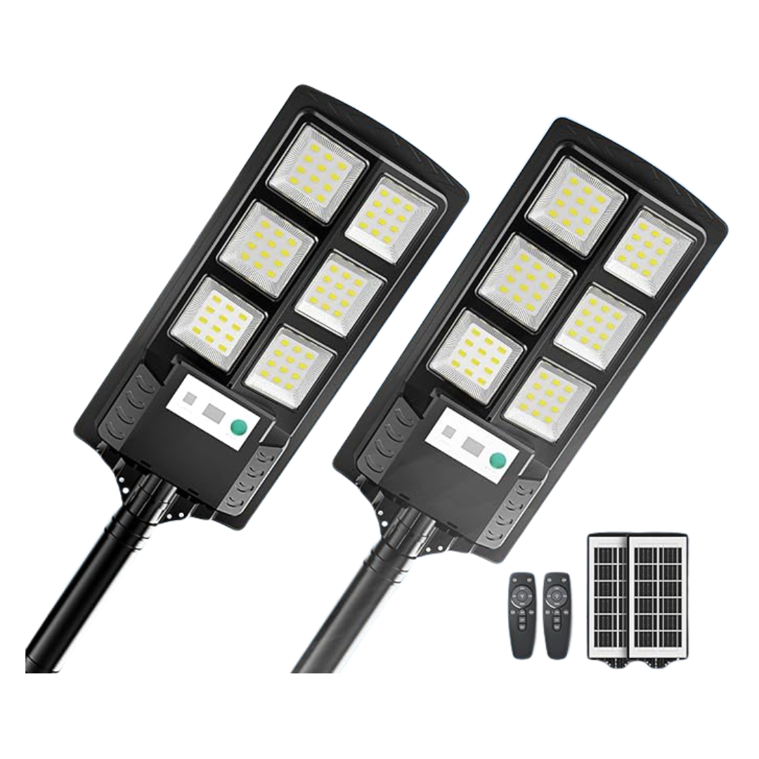 2-Pack Dusk To Dawn Motion Sensor Waterproof Solar Lights