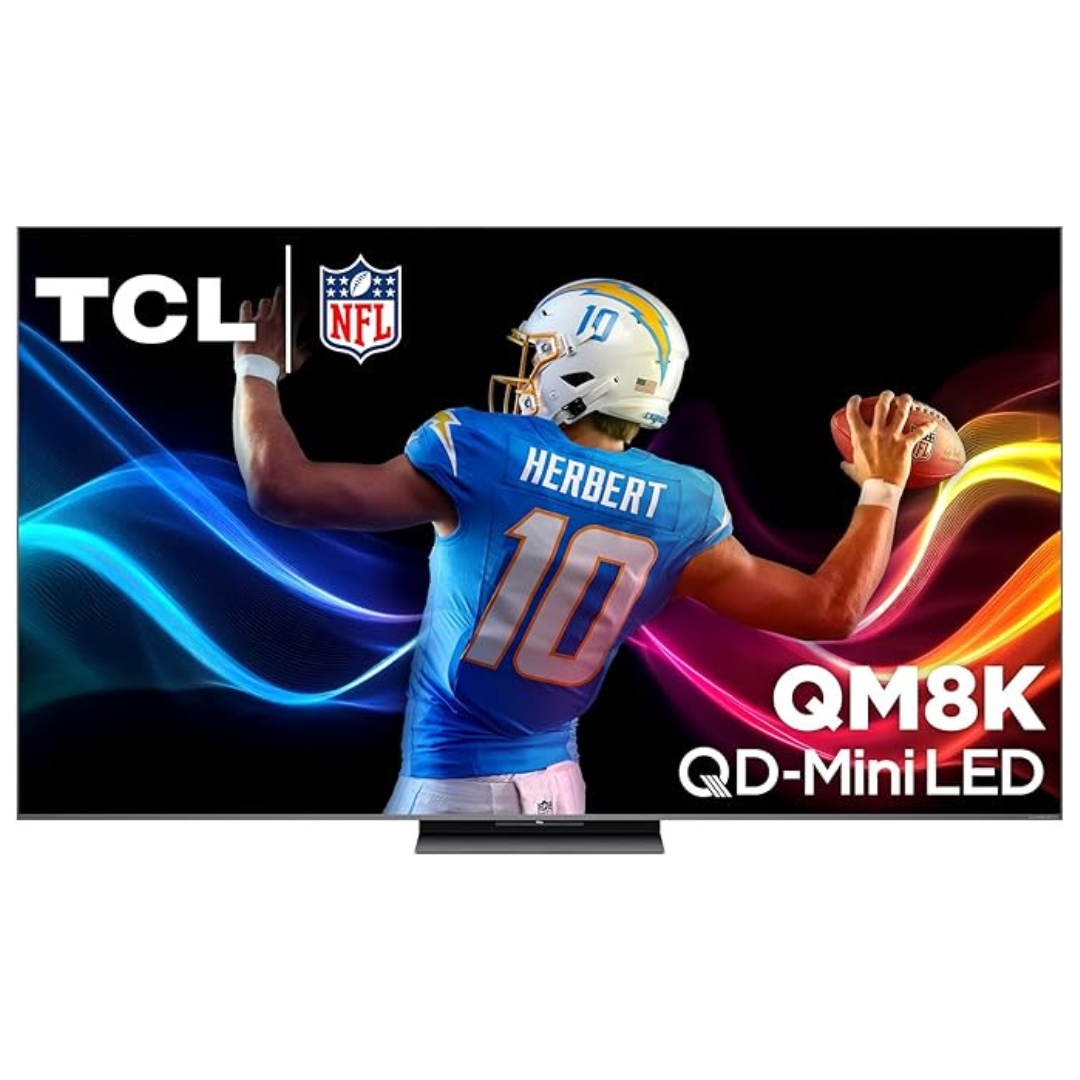 85" TCL Class QM8K Series 4K Ultra HDR Smart QD-Mini LED Google TV