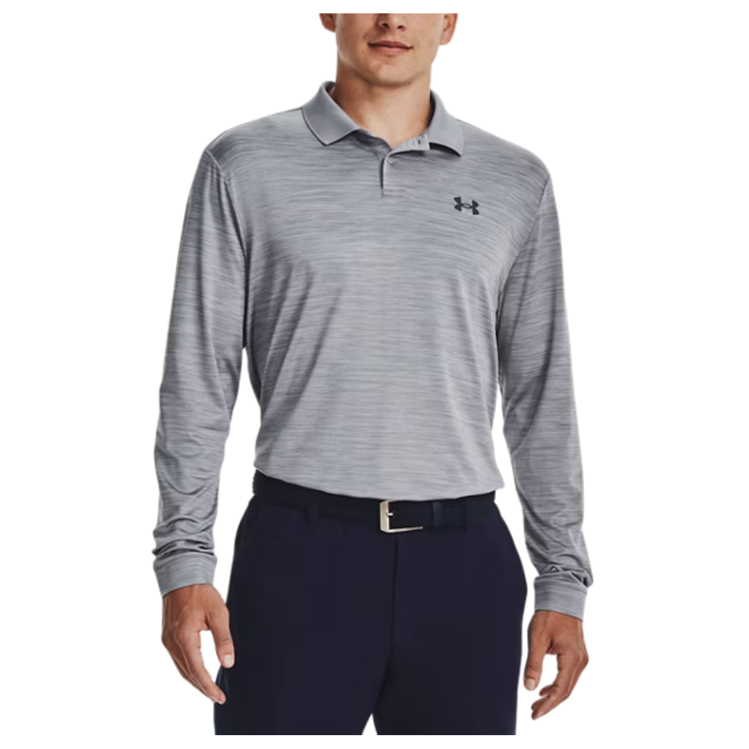 Under Armour Men's Performance Polo 3.0 Long Sleeve Golf Polo