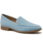 Lands End Women's Classic Denim Loafers (Light Wash)
