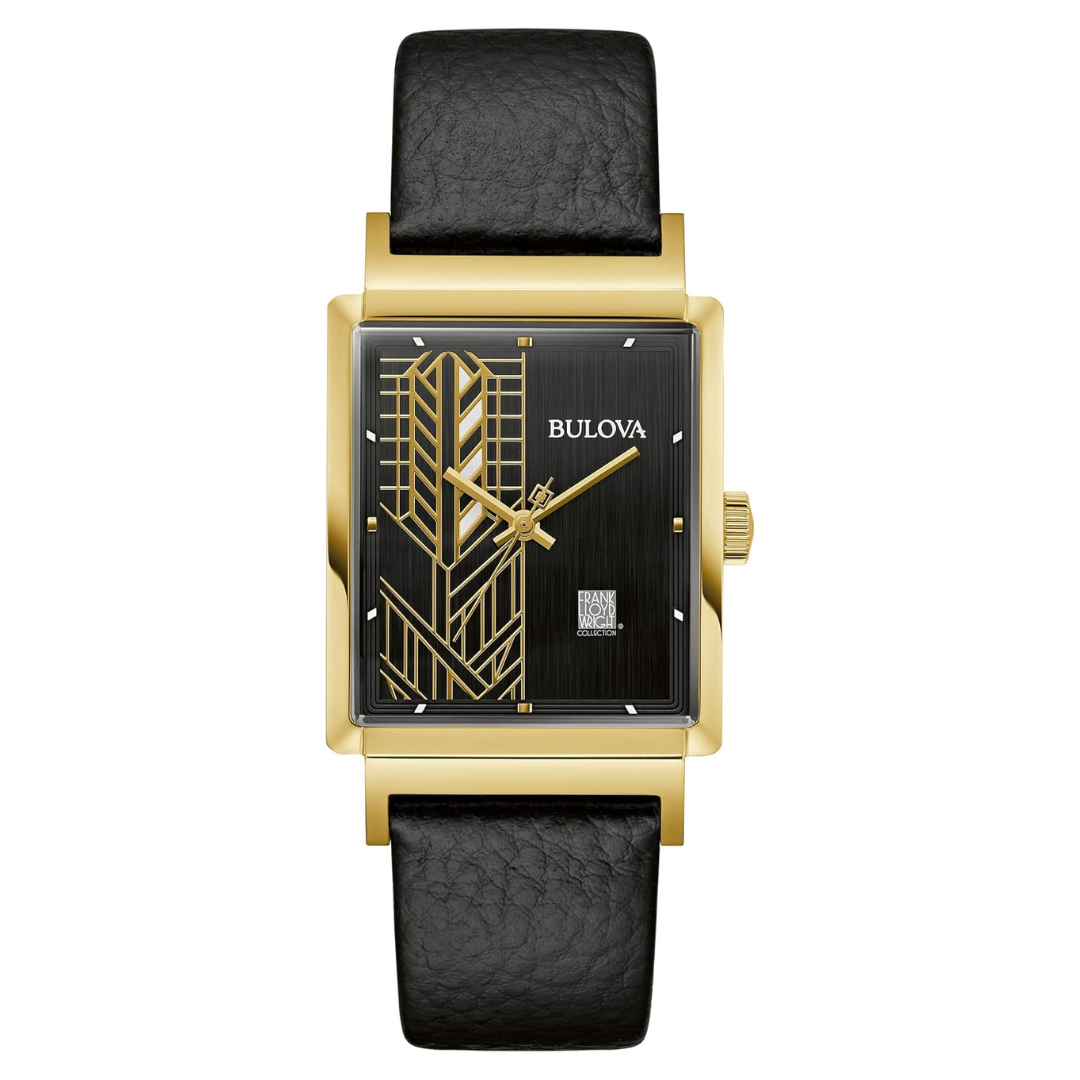 Bulova Men's Frank Lloyd Dana-Thomas House Quartz Watch